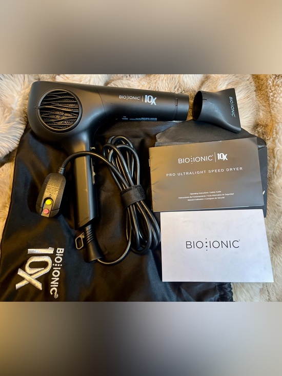 Bio Ionic Other - EUC Bio Ionic 10X UltraLight Speed Hair Dryer (MSRP $326.99)